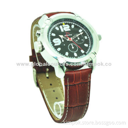 1080P HD Spy camera watches with IR night vision, waterproof and solo voice recordingNew